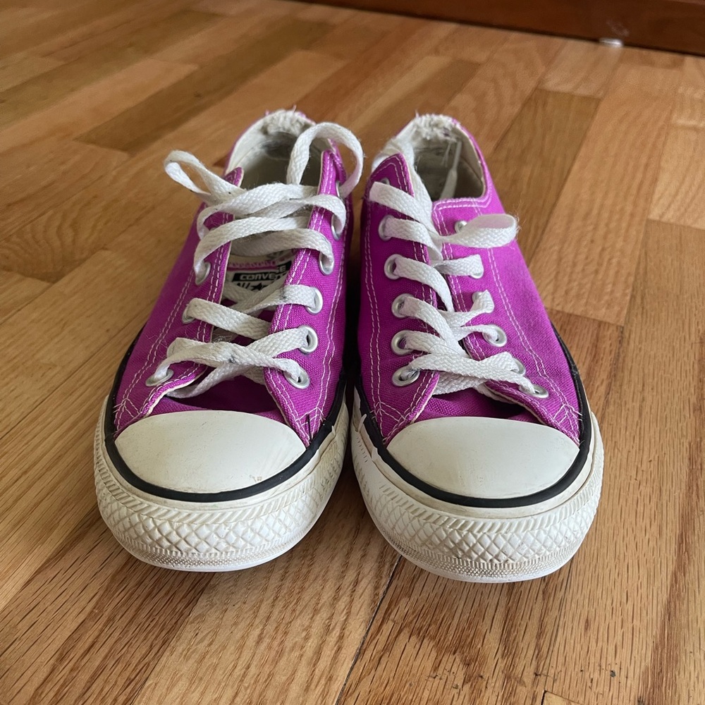 Purple converse
